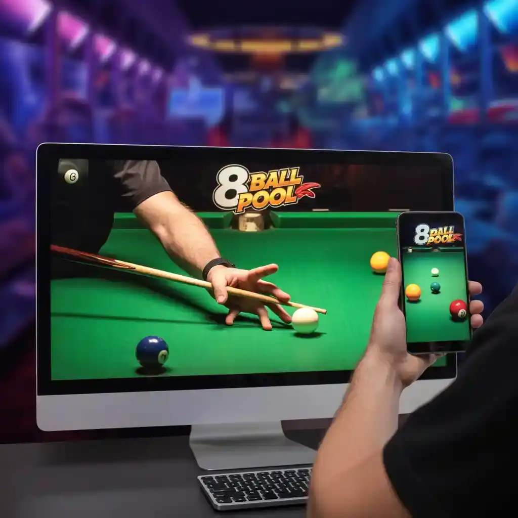 8 Ball Pool MOD APK on PC vs Mobile