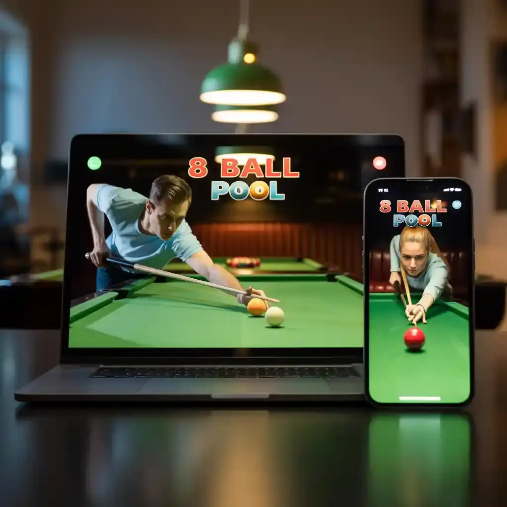 Play 8 Ball Pool on PC vs Mobile 